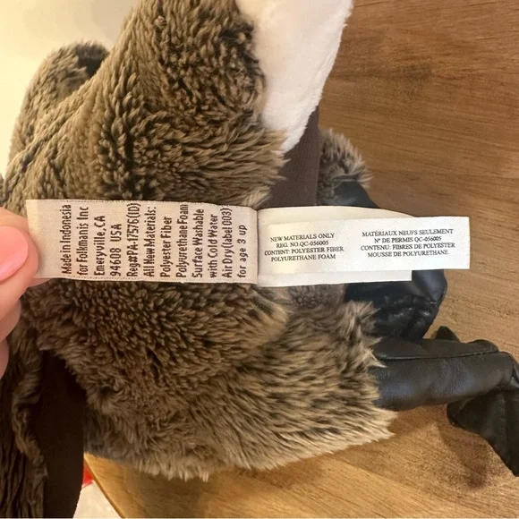 SOLD Folkmanis Canada Goose Hand Puppet Soft Plush Cobra Chicken Geese Play - Picture 9 of 11